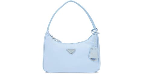 prada tasche damen blau|Prada tasche schwarz.